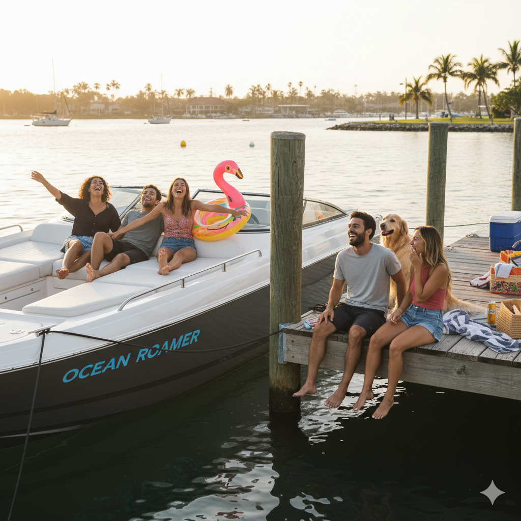 Boat Day Laughs and Dockside Giggles 🚤