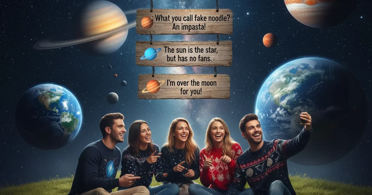 A vibrant cartoon planet with a glowing ring, smiling in a fun, cosmic, and playful outer-space style.