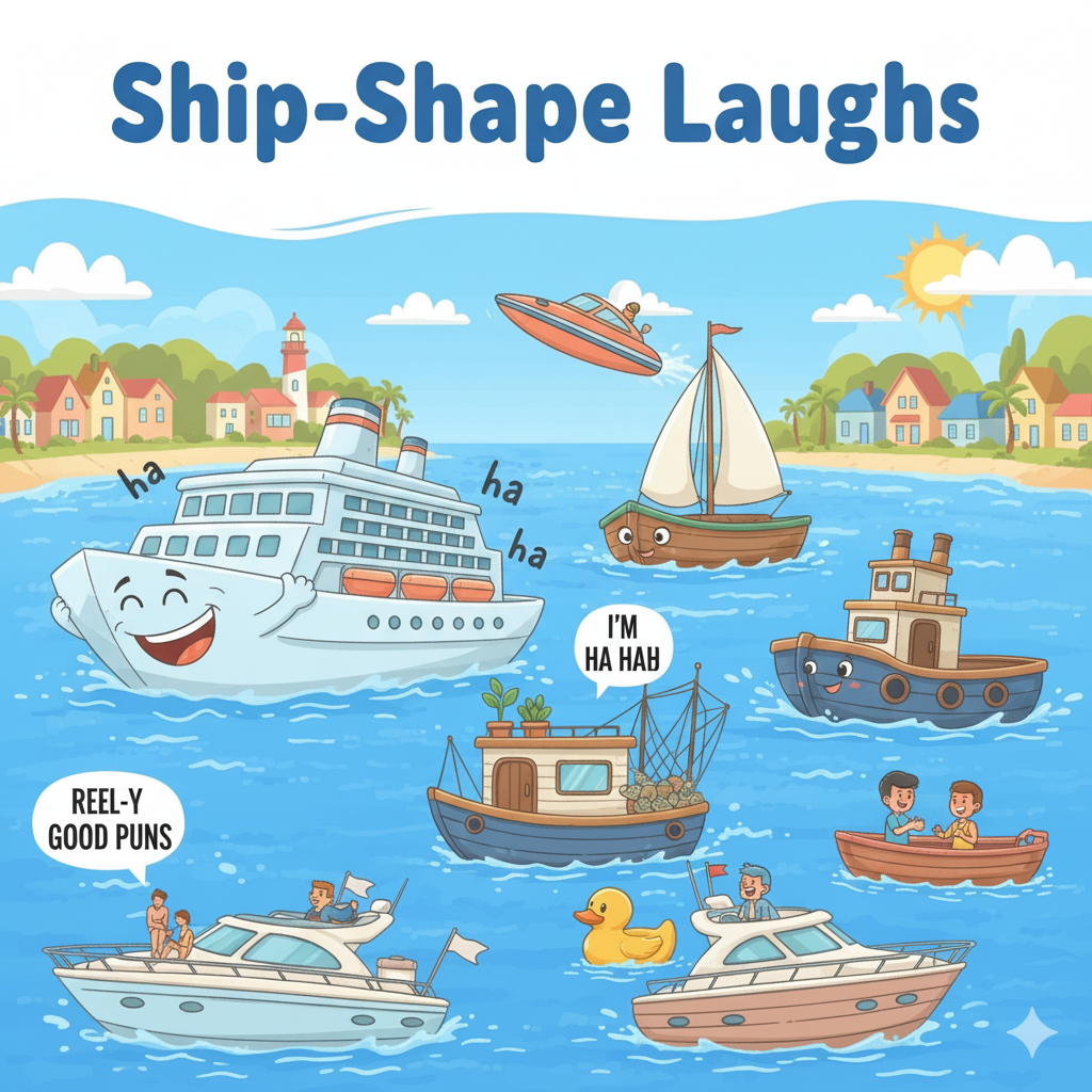 A sleek boat gliding over calm water with passengers laughing and enjoying the ride.