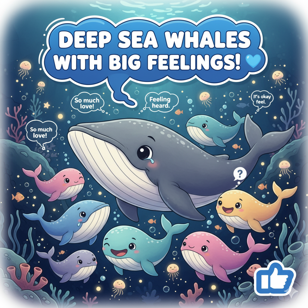 Deep Sea Whales with Big Feelings đ