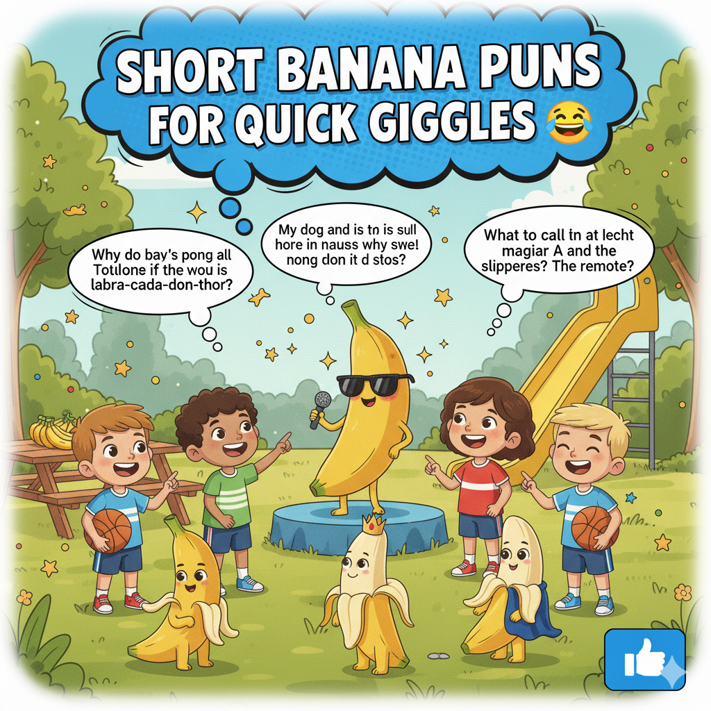 Short Banana Puns for Quick Giggles 😂