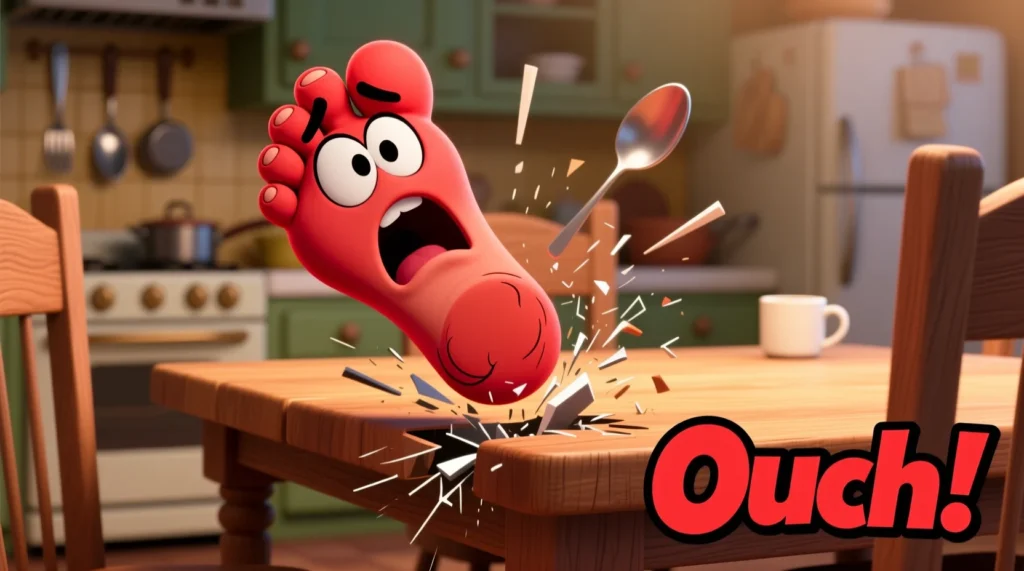  Stubbed Toe Humor 🤕