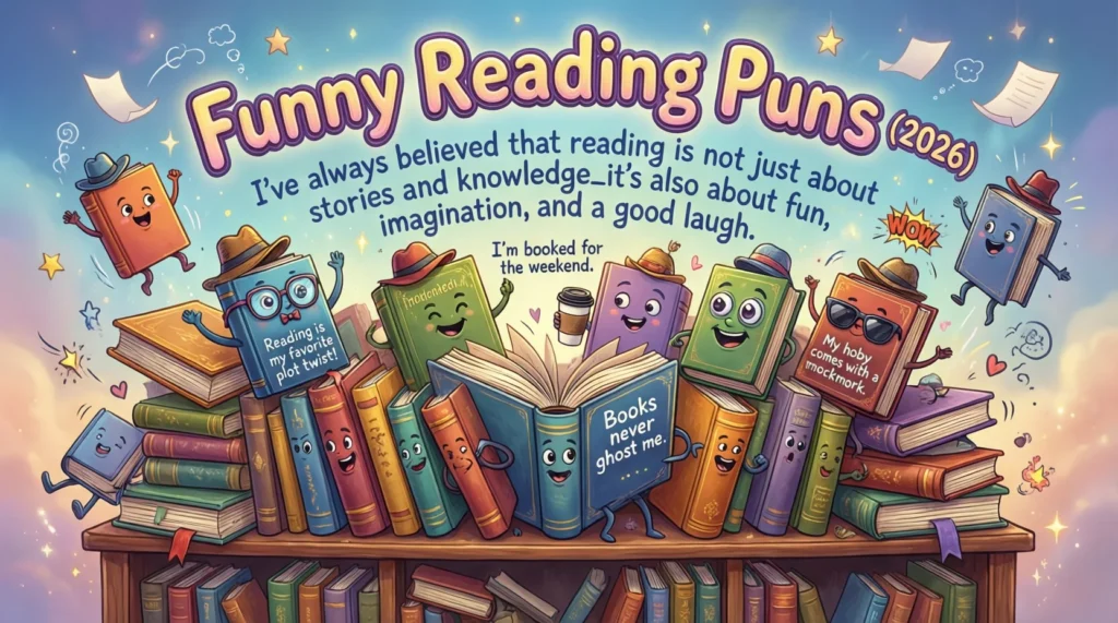 funny reading puns