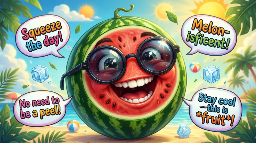funny watermelon puns