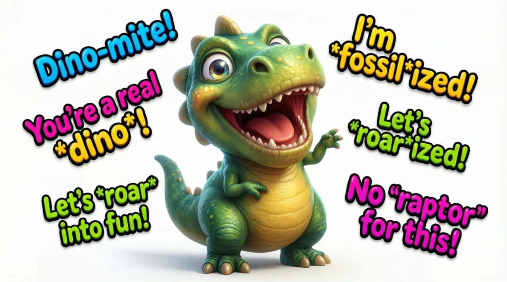 funny dino puns