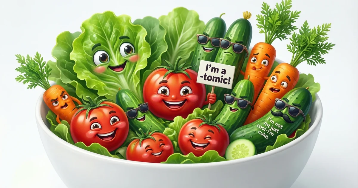 funny salad puns