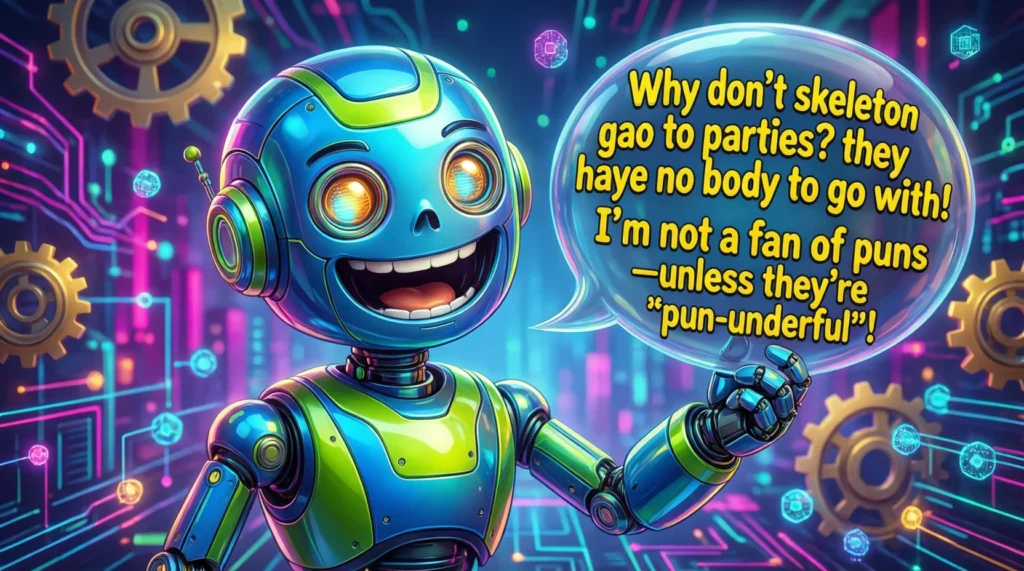 funny robot puns