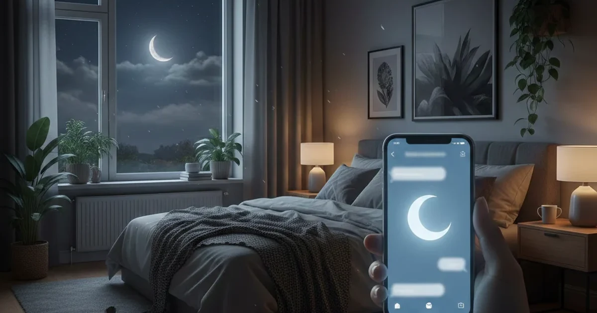 waxing crescent moon