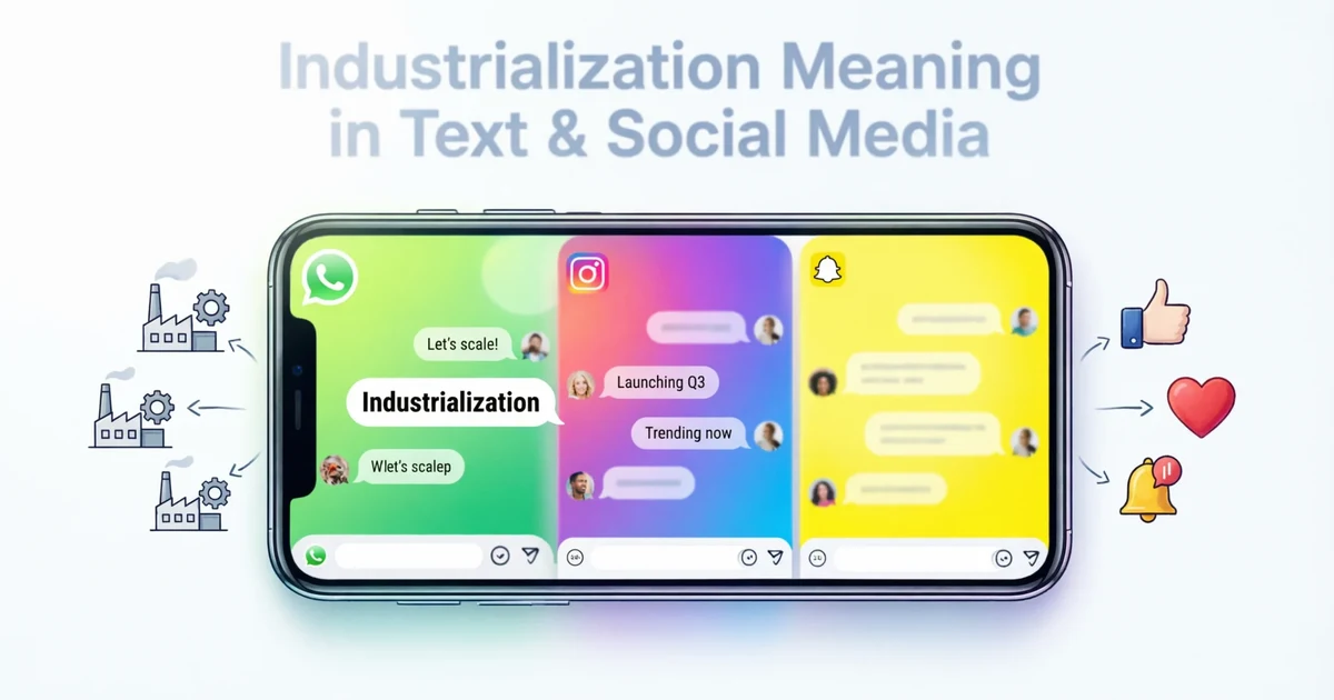 industrialization meaning