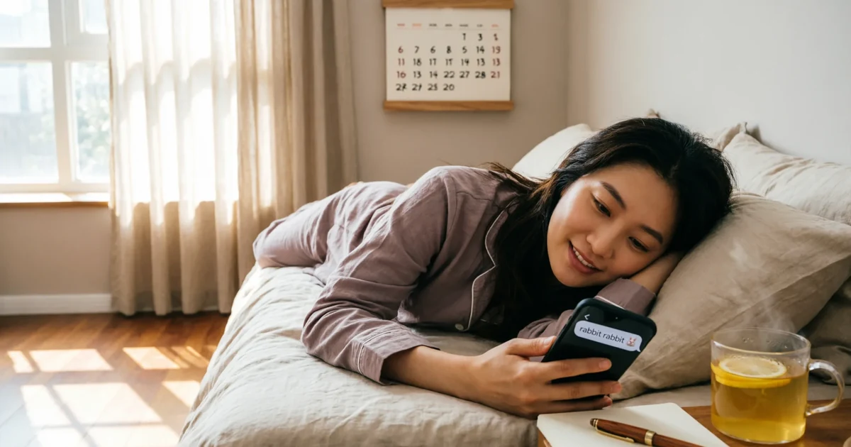 rabbit rabbit meaning