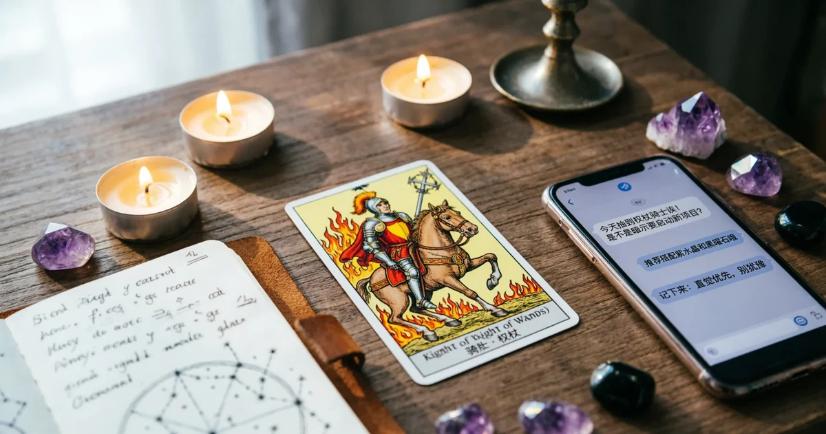 knight of wands tarot card meaning