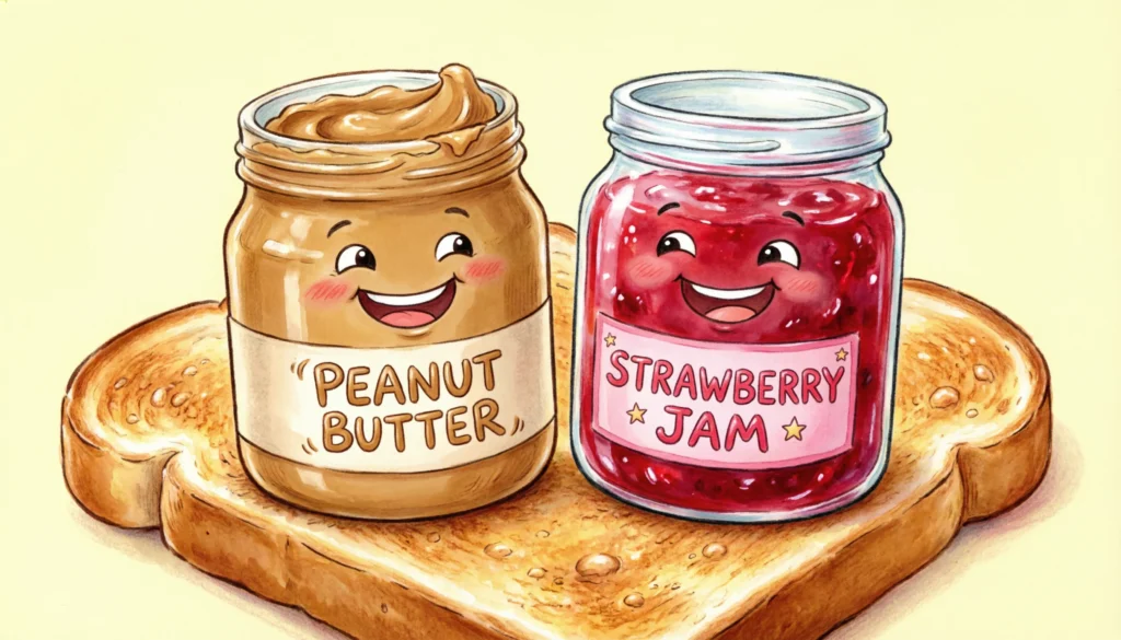 what's the difference between peanut butter and jam joke