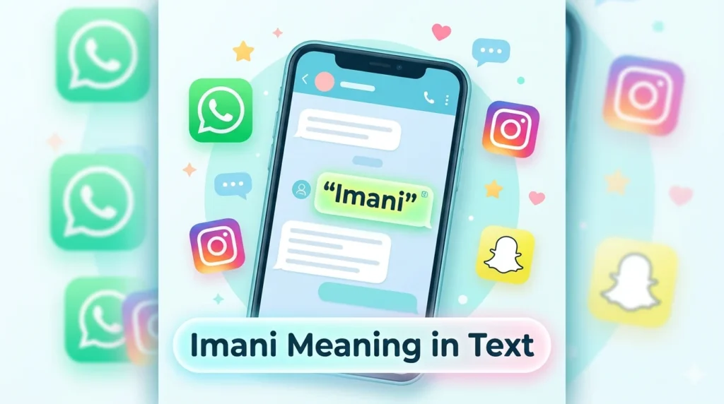 imani meaning in text