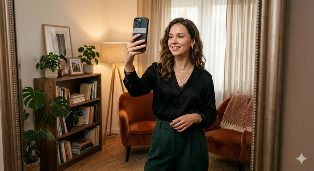 glamorous meaning in text