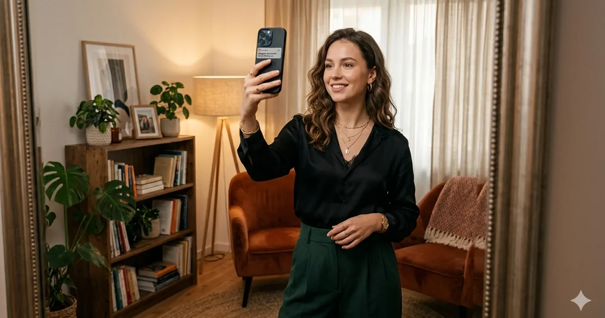 glamorous meaning in text