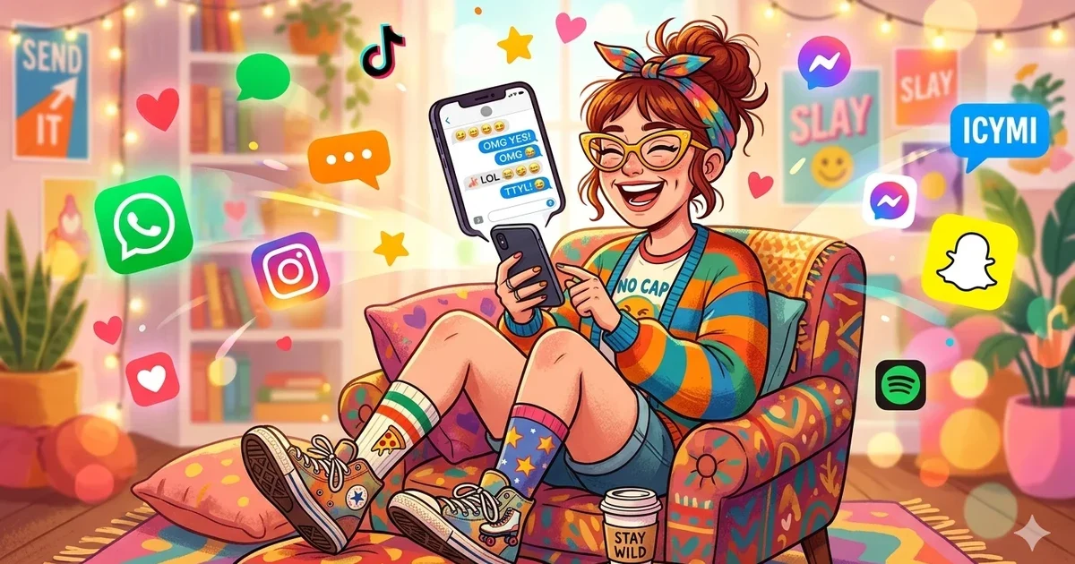 dorky meaning text chat