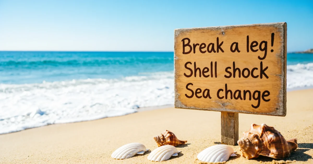 Idioms for the Beach