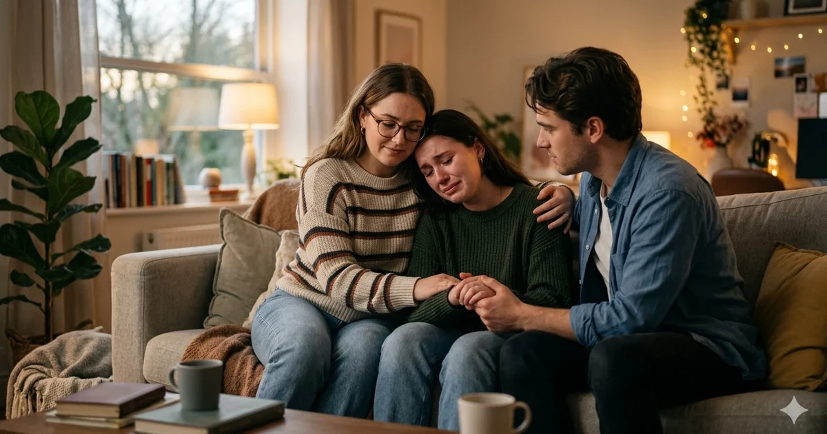 idioms for supporting someone