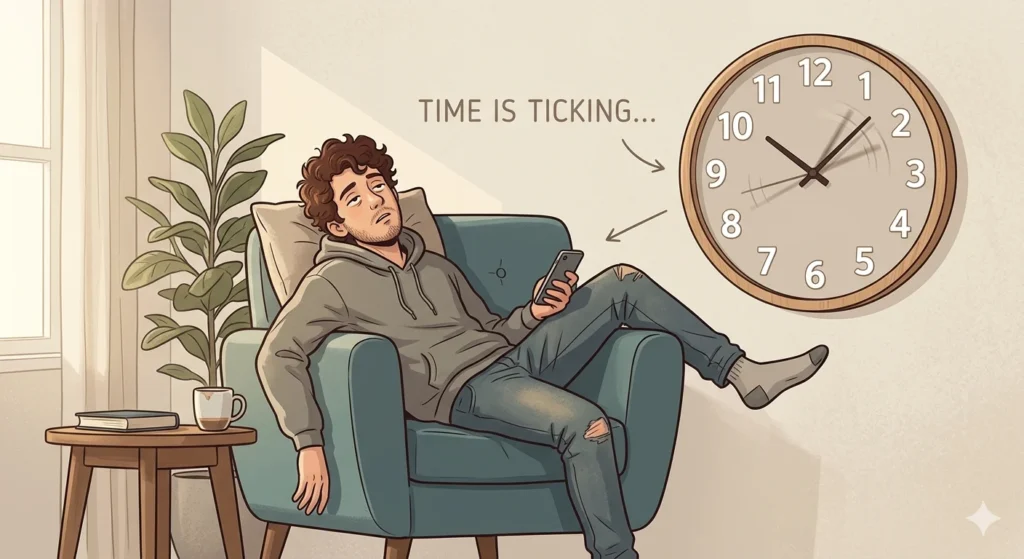 idioms for wasting time