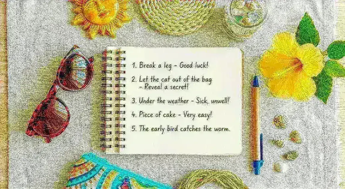 summer idioms