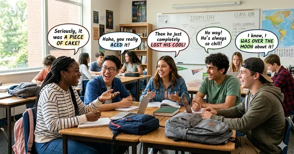 idioms for teenagers