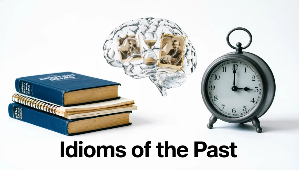 idioms about the past