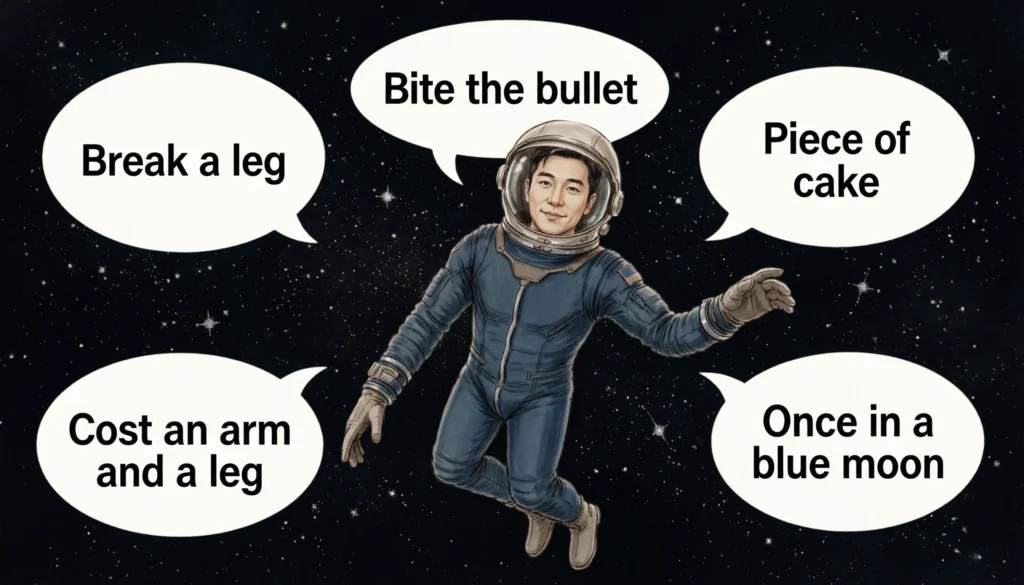 idioms about space