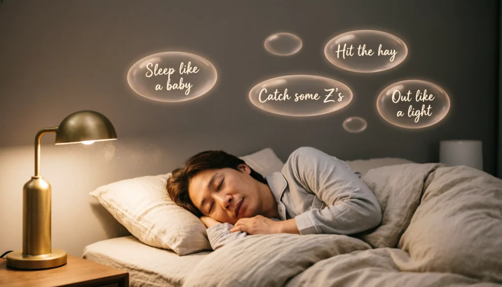 idioms about sleeping
