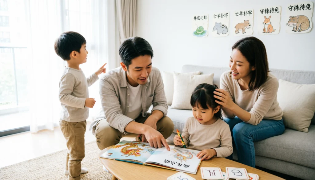 idioms about parents