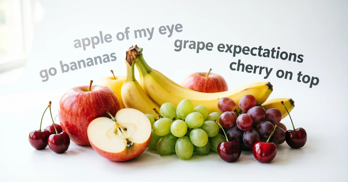 idioms about fruit