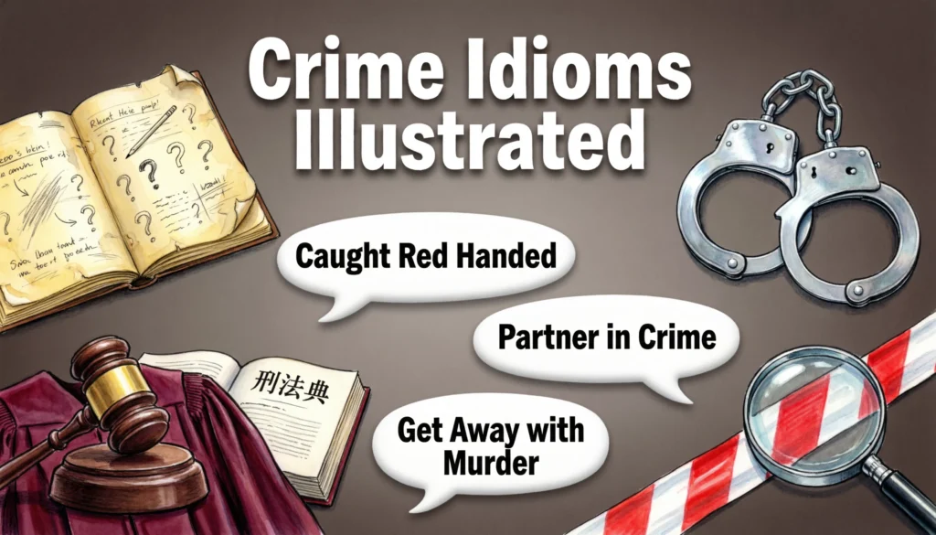 Idioms About Crime