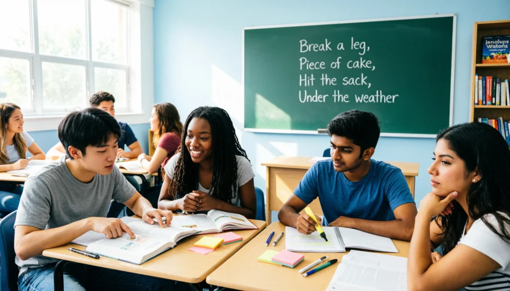 idioms for school