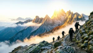 Idioms for mountains with meanings and examples