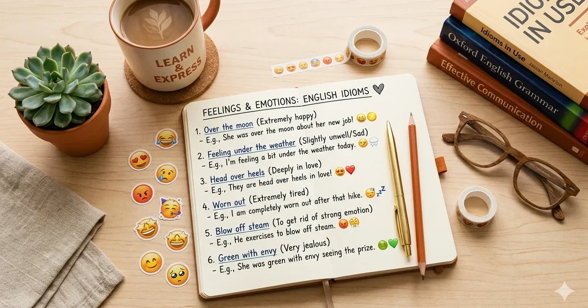 idioms about feelings