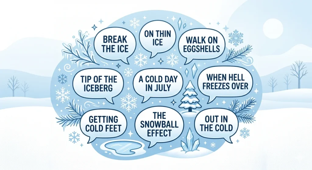 snow idioms
