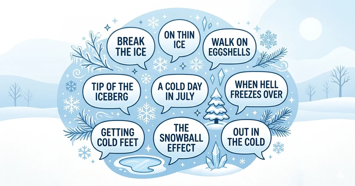 snow idioms